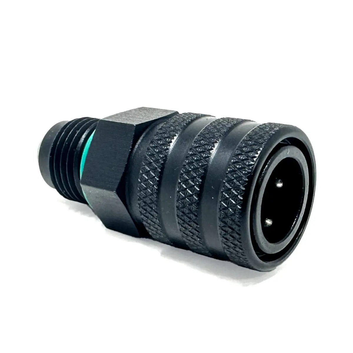 An6 Male Flare/Orb To 5/16" (7.89Mm) Female Quick Connect 1