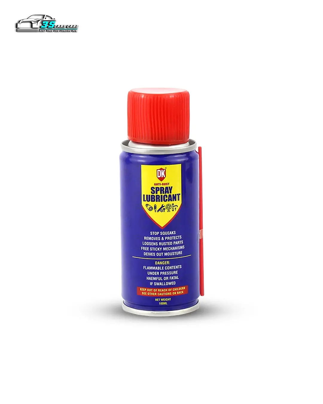Anti-Rust Lubricant Spray – 100Ml | Multi-Purpose Rust Remover & Metal Lubrication Spray For Car, Home, Machine | Dk 1