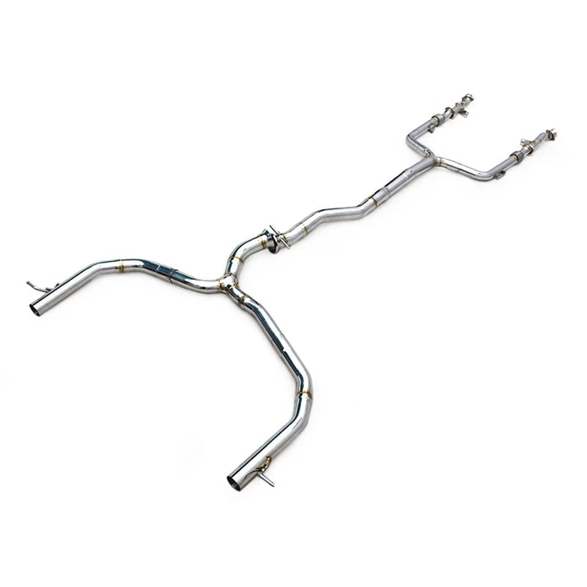 Stainless Steel Catback Exhaust System For Mercedes Benz Amg C43 3.0T 1