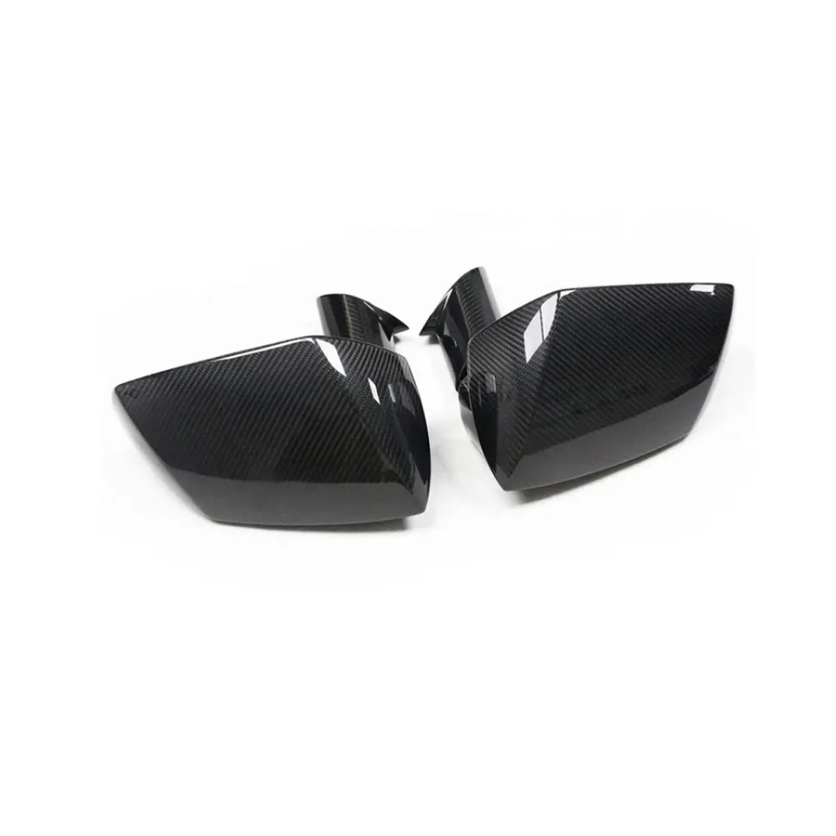 Dry Carbon Fiber Mirror Caps For Lamborghini Aventador S Svj Lp700 Lp720 Lp740 Lp750 1