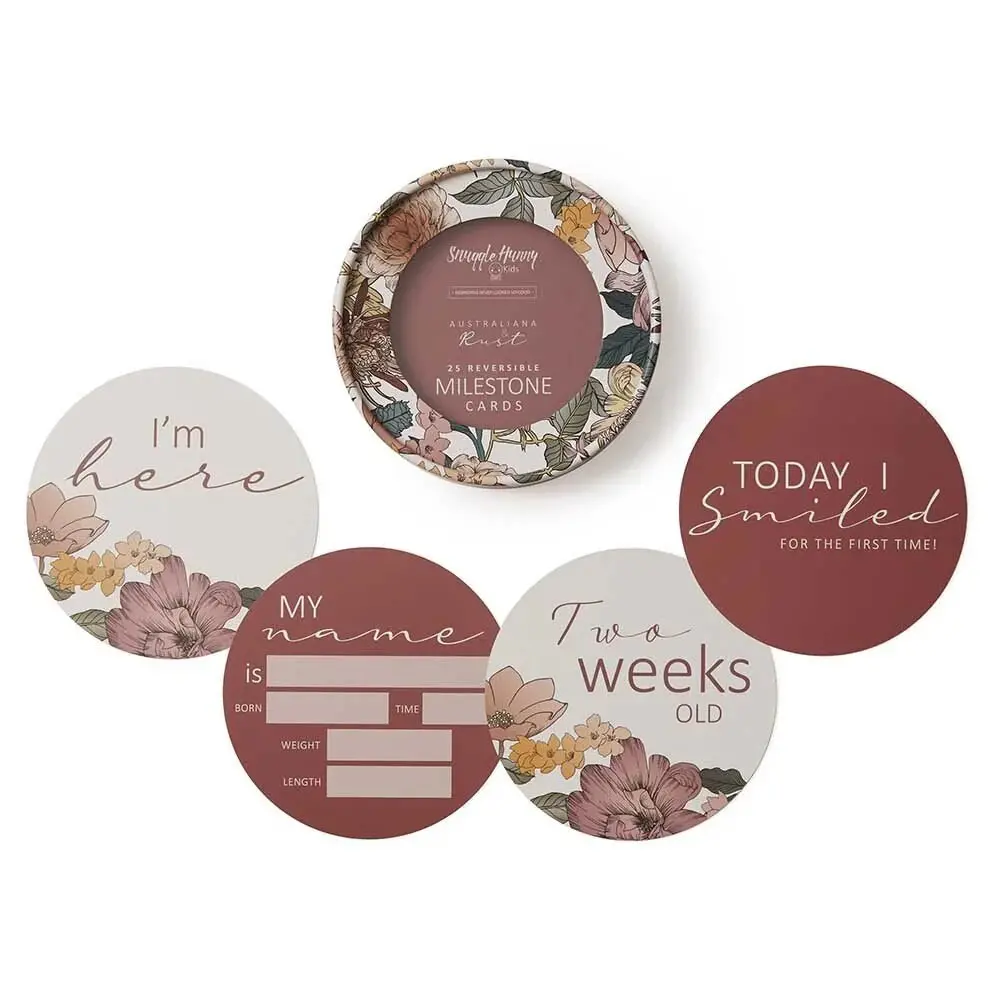 Milestone Cards - Australiana & Rust 1