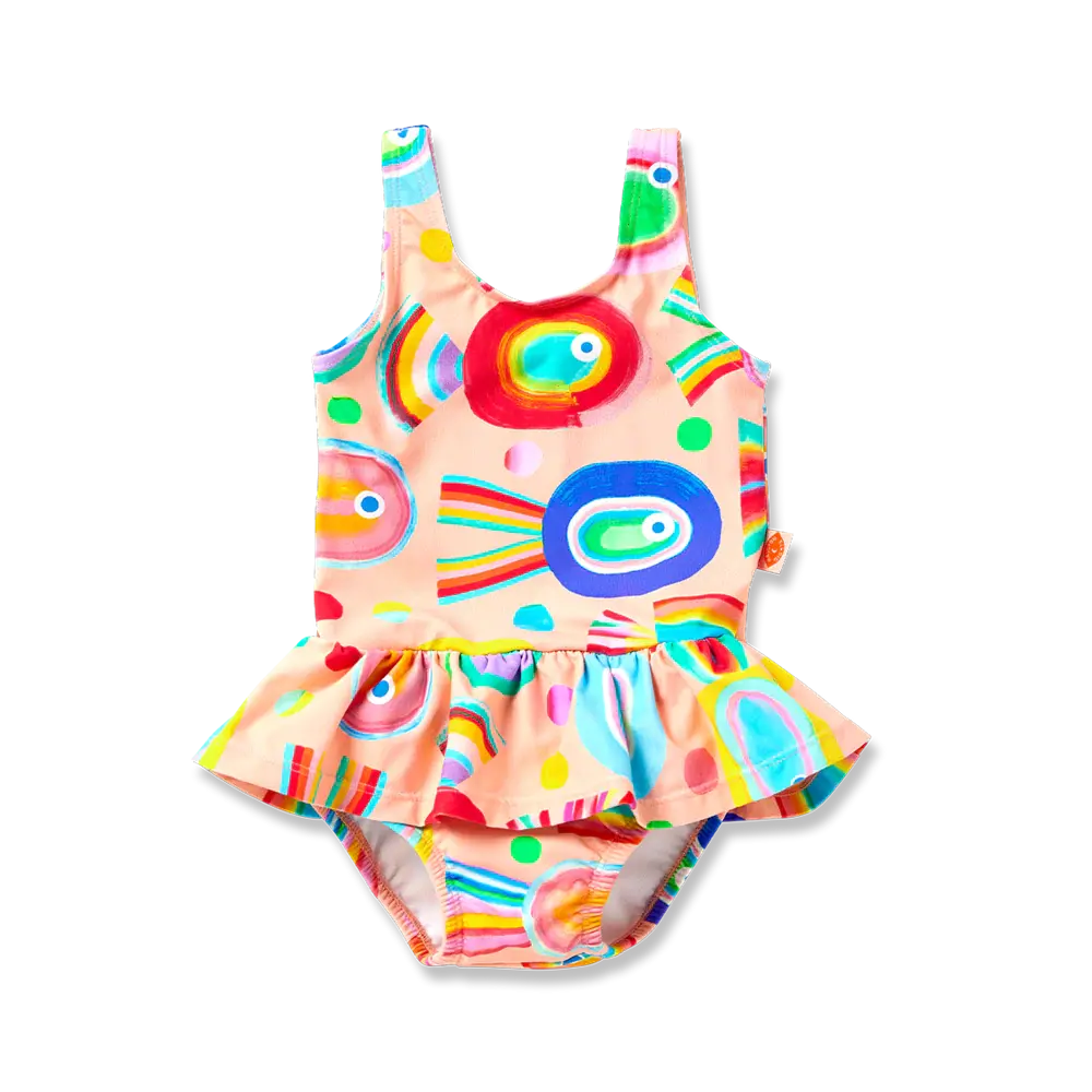 Baby Frill Bather Fancy Fins 1