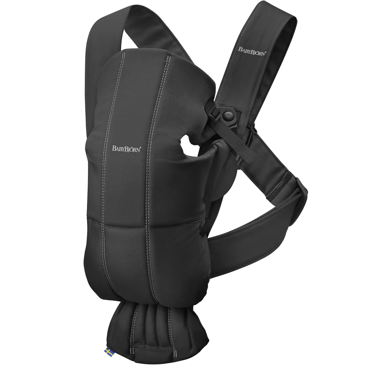 Baby Carrier Mini Cotton - Black 1
