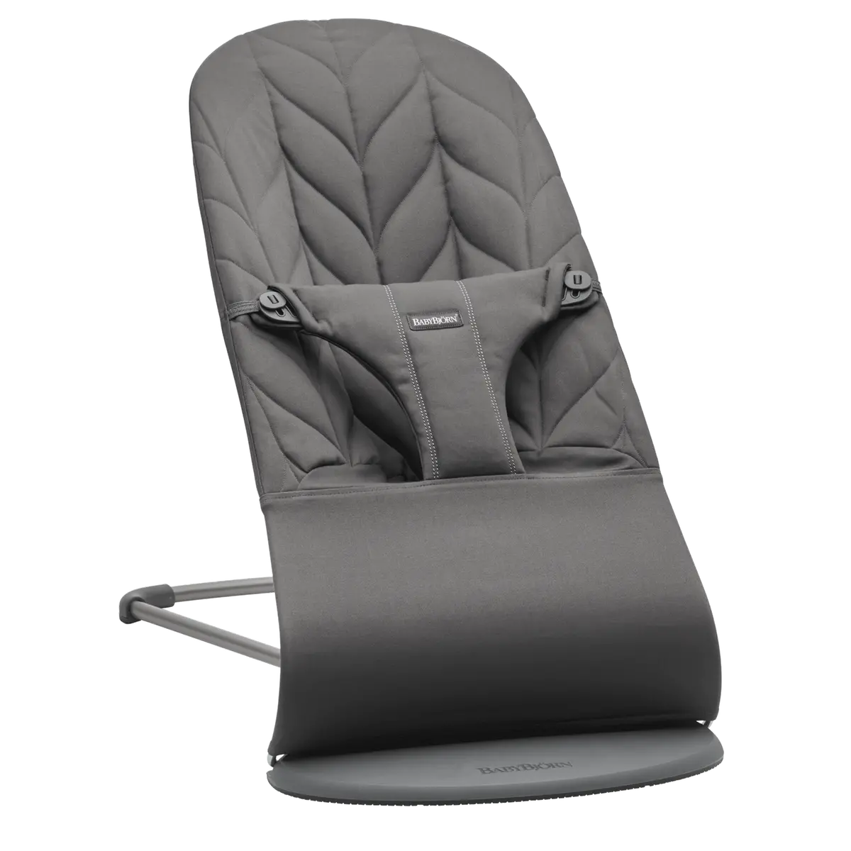 Bouncer Bliss Cotton Petal Quilt - Anthracite 1