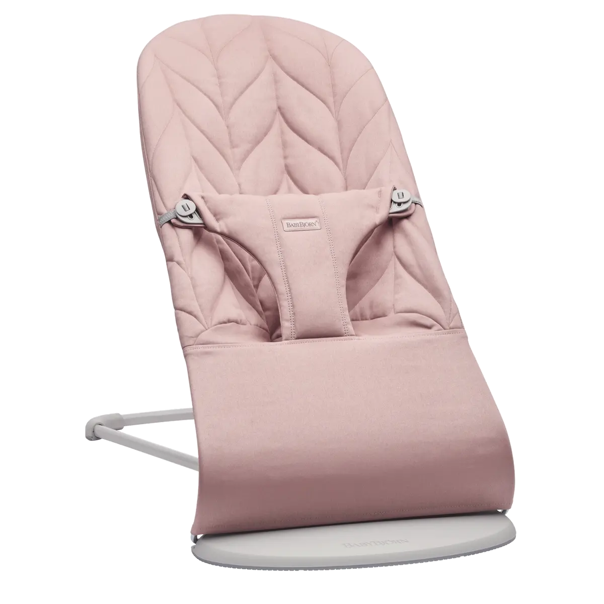 Bouncer Bliss Cotton Petal Quilt - Dusty Pink 1