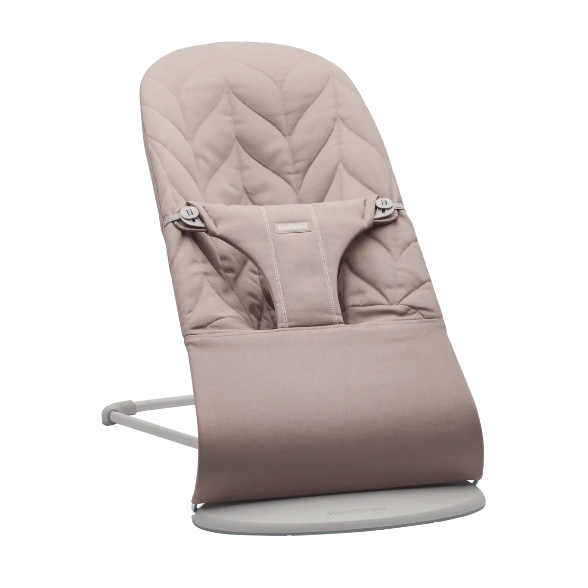 Bouncer Bliss Woven Petal Quilt - Sand Grey 1