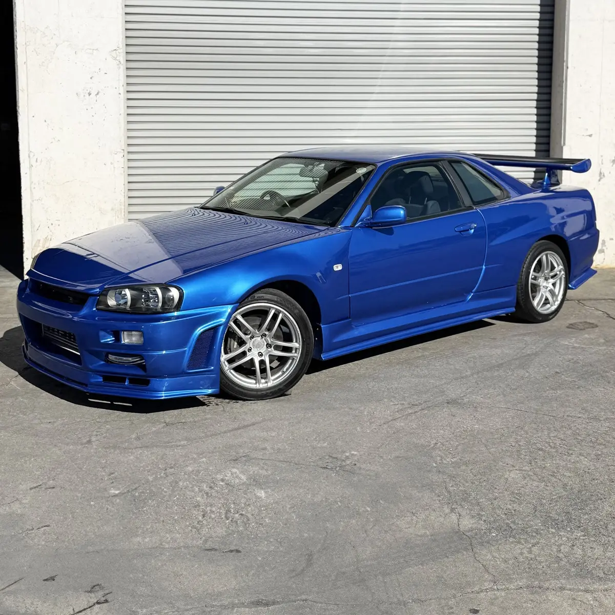 1998 Nissan Bayside Blue Skyline R34 Gtt 1