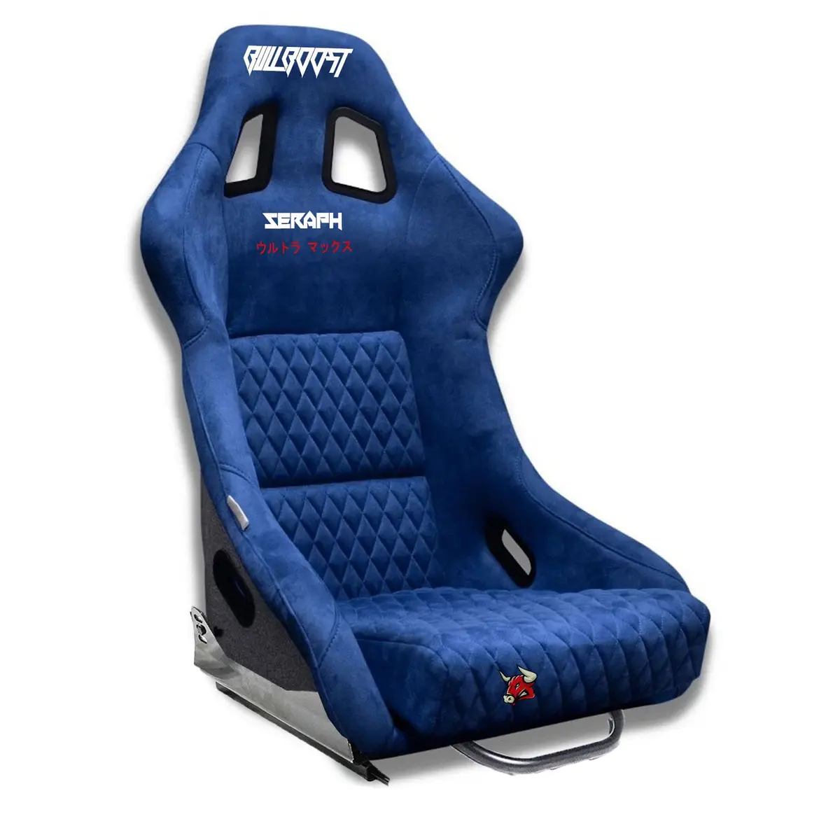 Blue Bull Boost Adjustable Racing Lowered Ultra Max Bucket Seat With Slider Rails 1