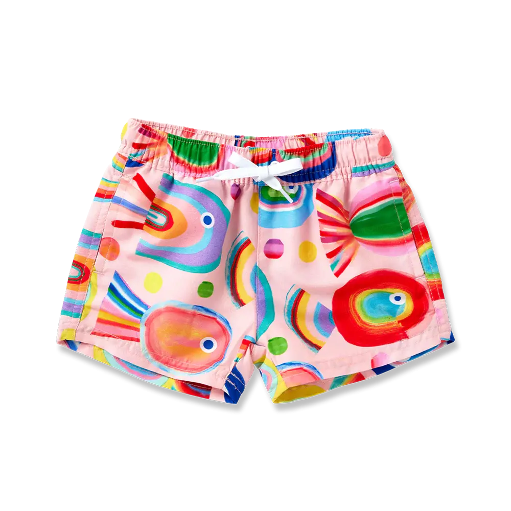 Kids Boardshorts Fancy Fins 1