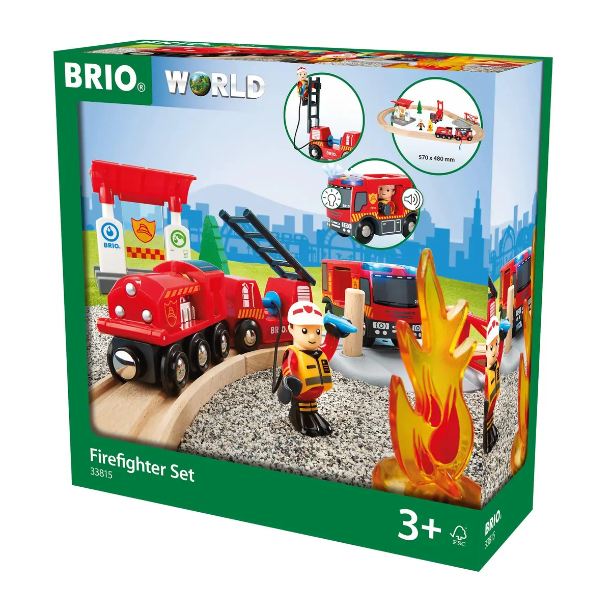 Brio Firefighter 18 Piece Set 1