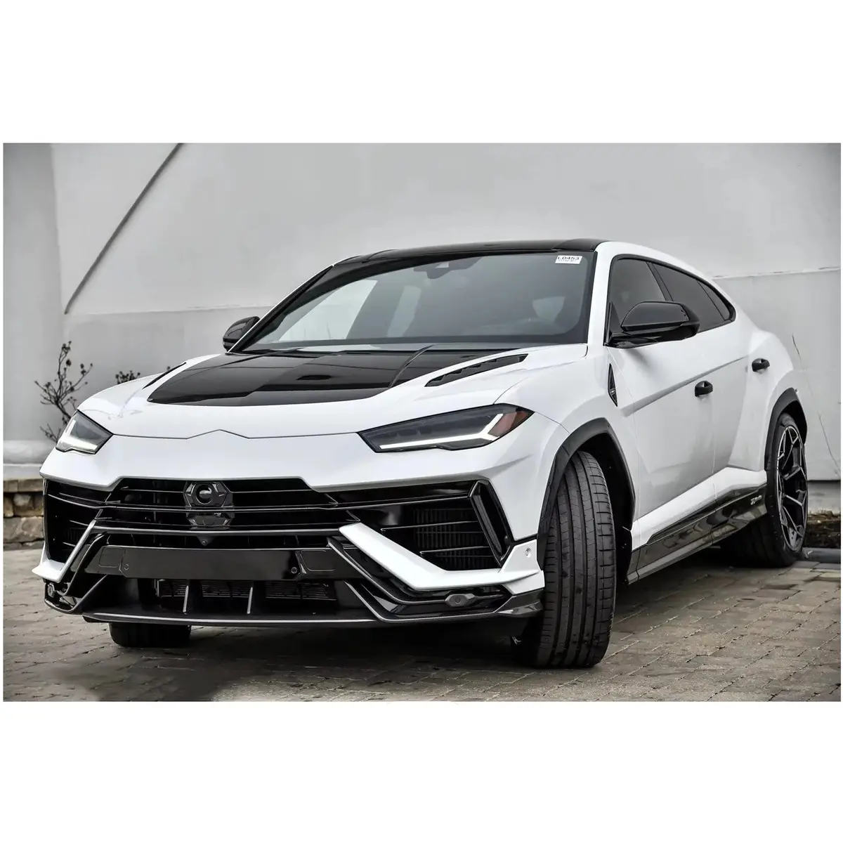 Ax Style Dry Carbon Fiber Front Splitter Lip For Lamborghini Urus 1