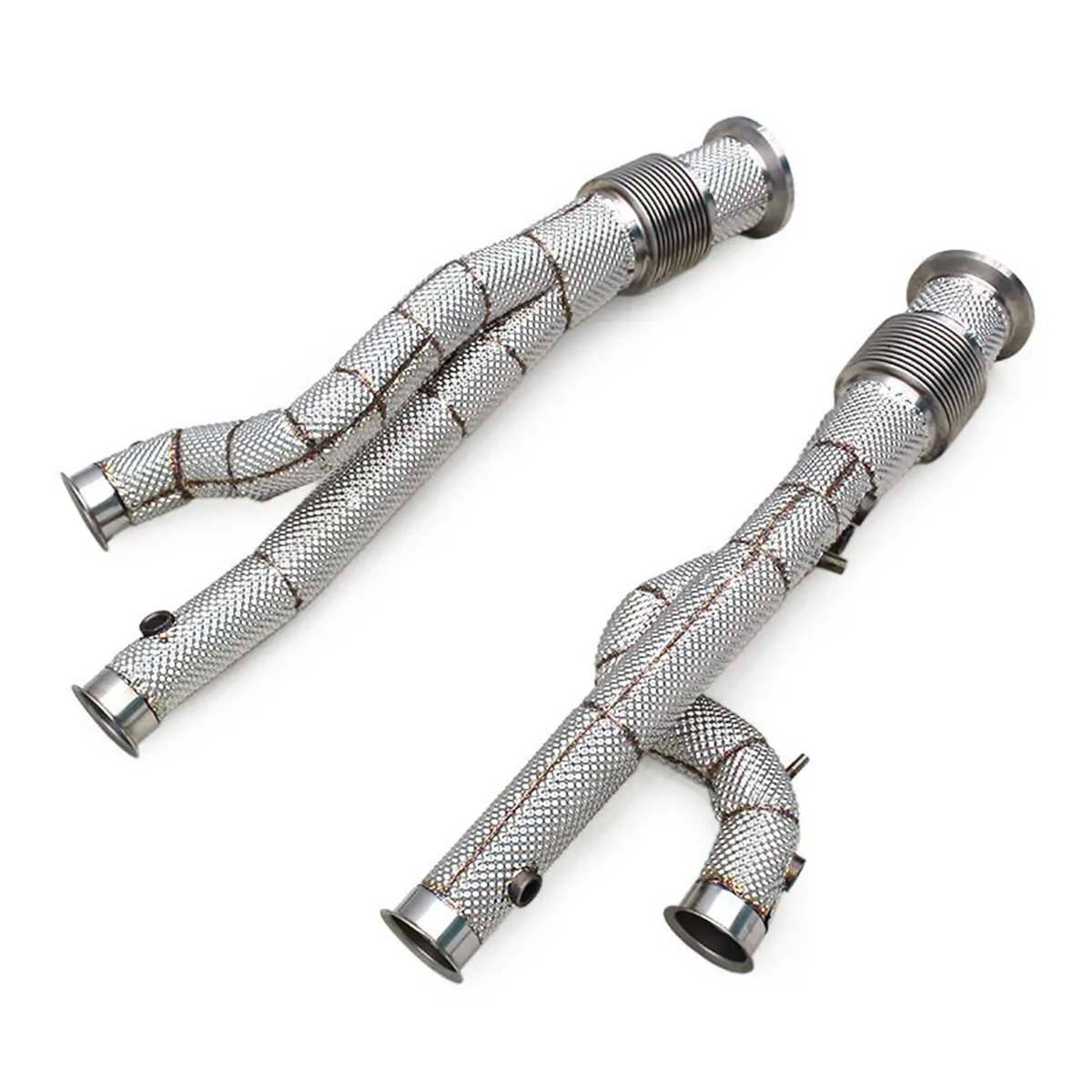 Straight Through Exhaust Downpipe System For Lamborghini Aventador Svj Ultimae 1