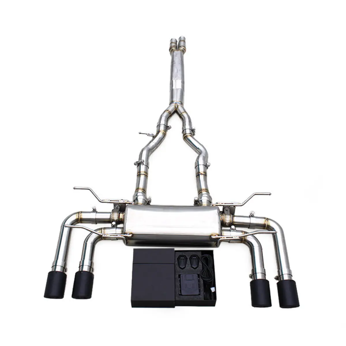 Valved Stainless Steel Catback Exhaust System For Jaguar F‑Type V8 5.0T 1
