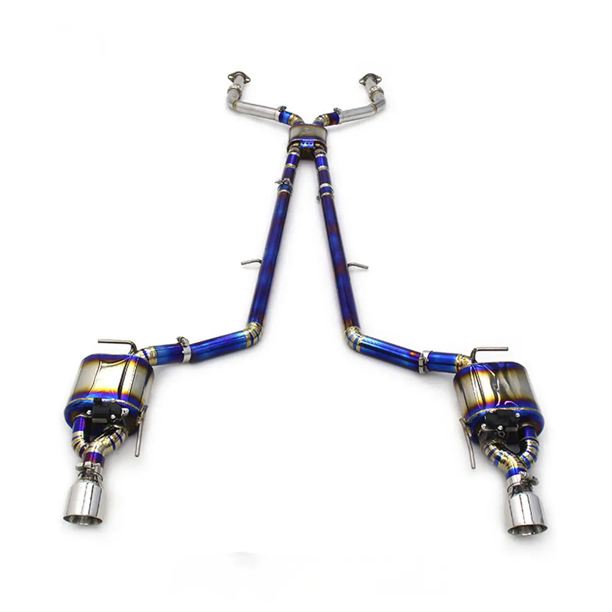Performance Titanium Stainless Steel Catback Exhaust System For Infiniti G37 3.7L 1