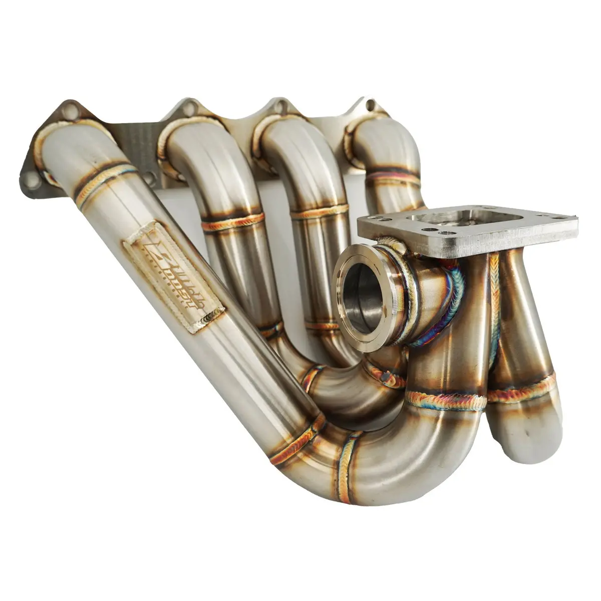 B Series T3 T4 Top Mount Turbo Manifold B16 B18 B20 44Mm For Honda Acura Del Sol 2