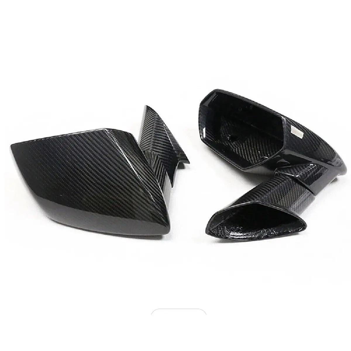 Carbon Fiber Mirrors Cap Cover For Lamborghini Huracan Tecnica Lp580 Lp610 Lp640 1