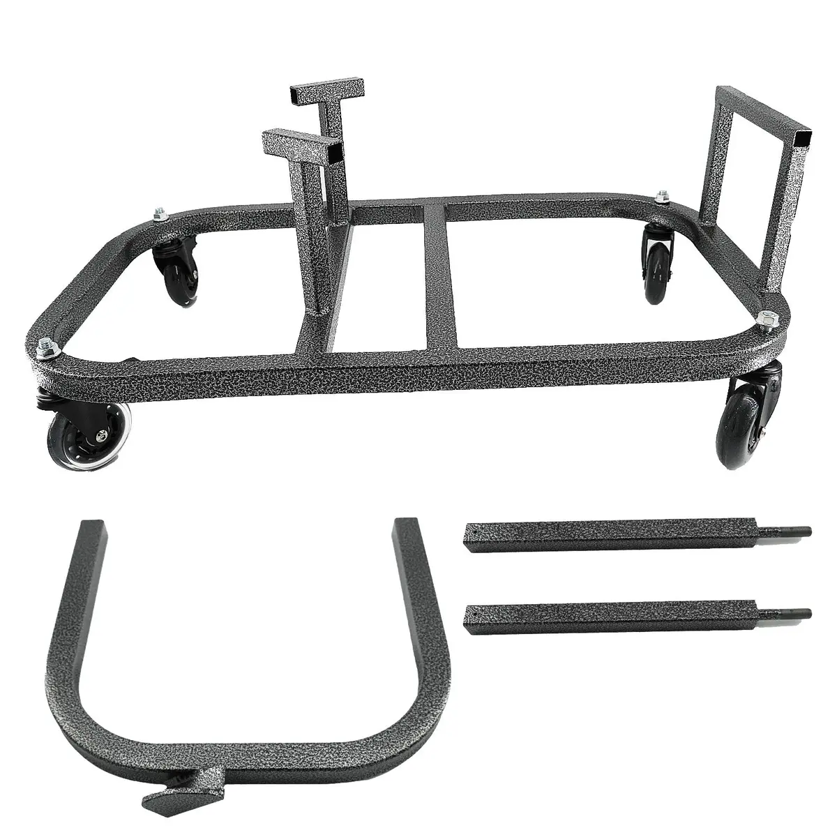 B Series B16 B18 B20 Engine Cradle Stand Cart Quick Block Handle Bars Casters 1