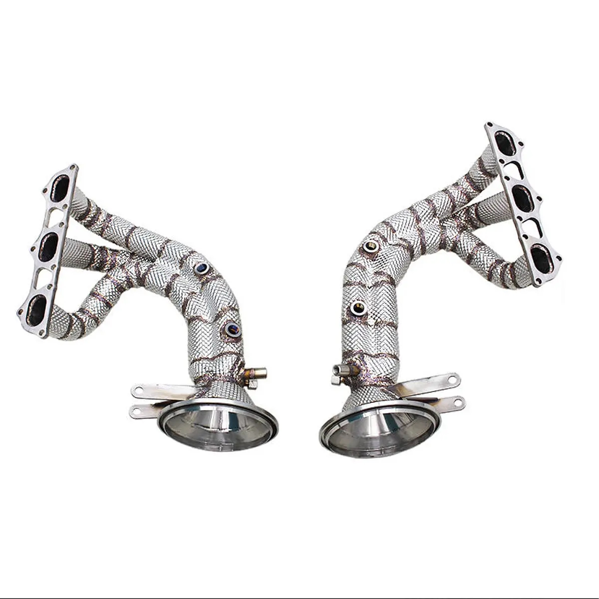 Catless Exhaust Manifold Downpipe For Porsche 992 992.1 992.2 Gt3 Rs Gt3rs 4.0 1