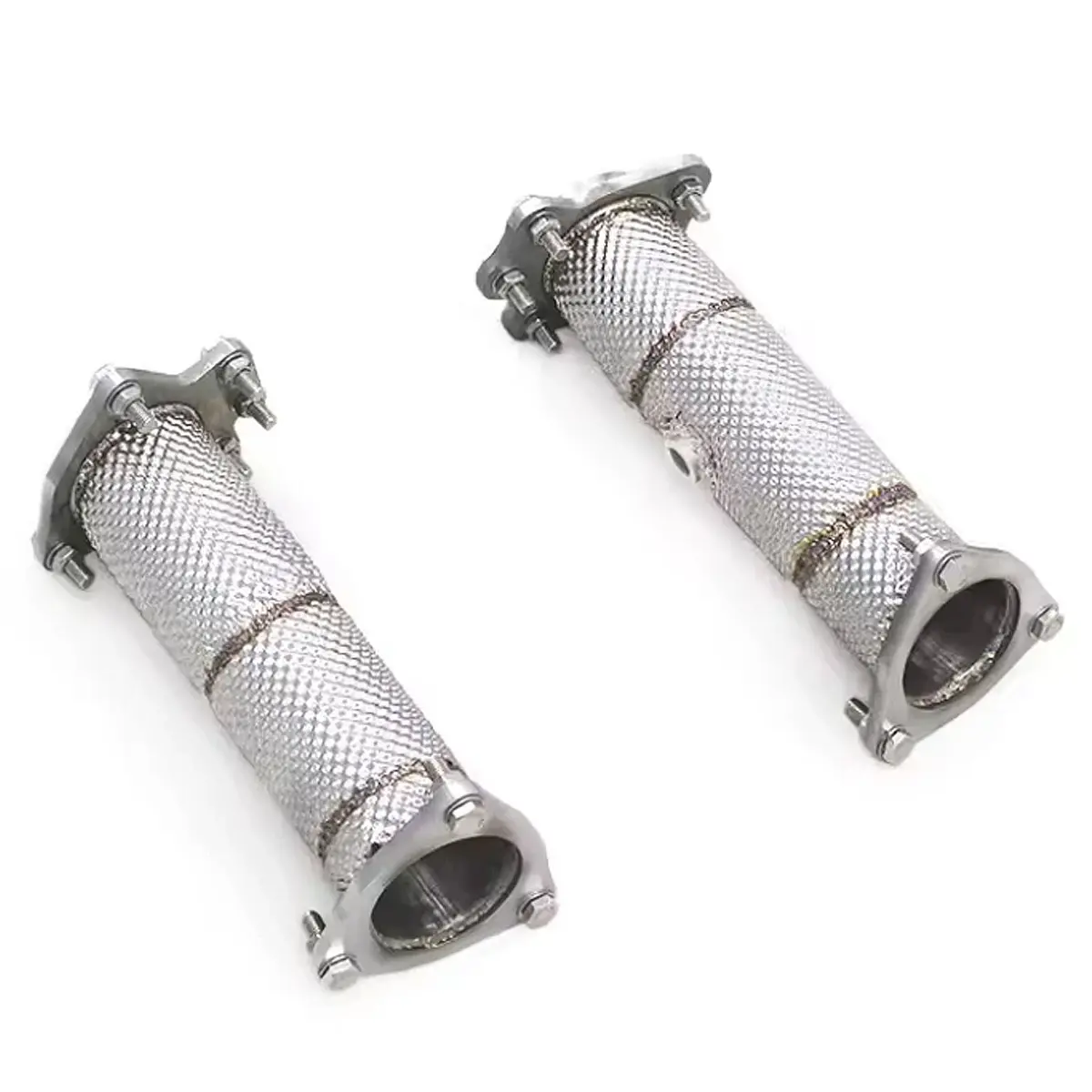 High Flow Catless Downpipes For Chevrolet Corvette C8 6.2L 1