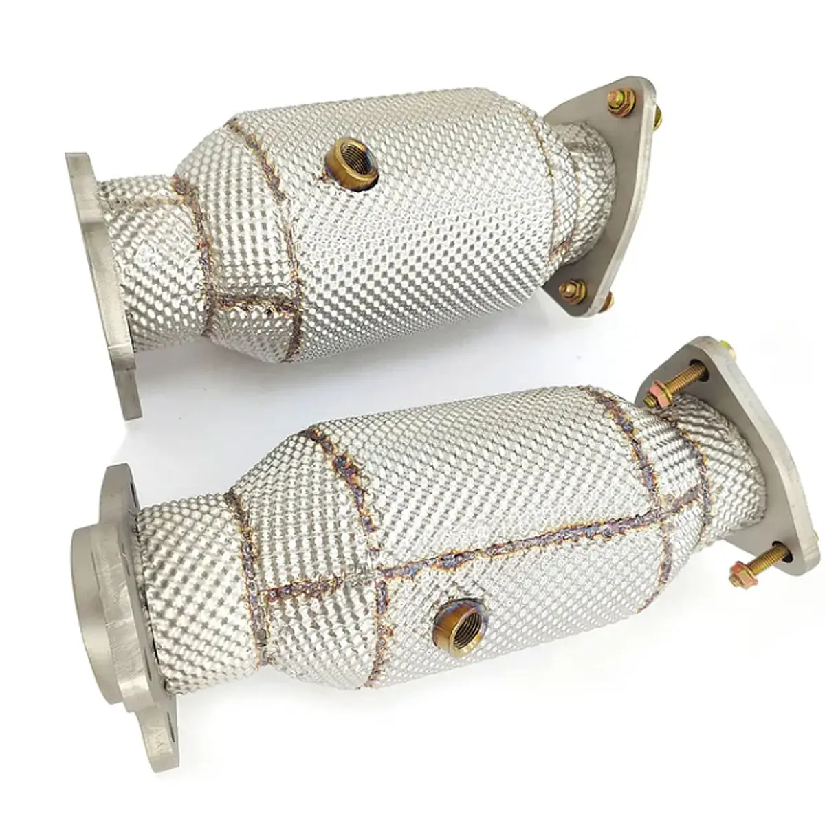 High Flow Catted Downpipes For Chevrolet Corvette C8 6.2L V8 1