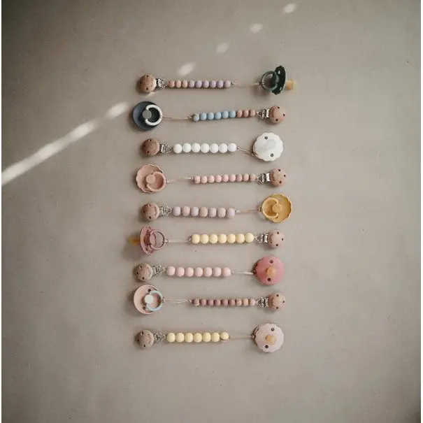 Pacifier Clip Halo Various Colours 1