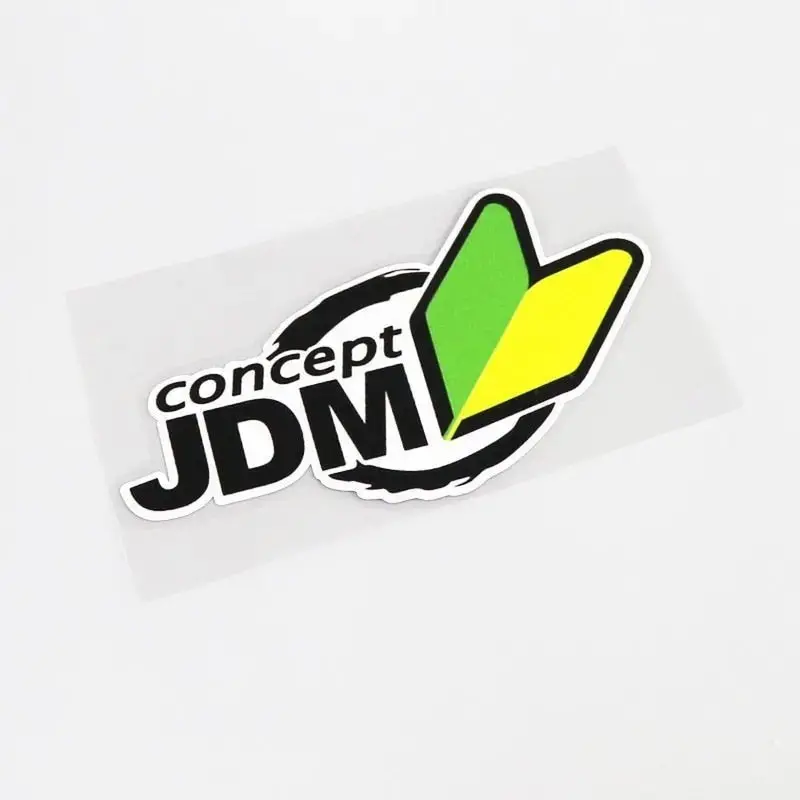 Concept Jdm Wakaba Leaf Sticker 1