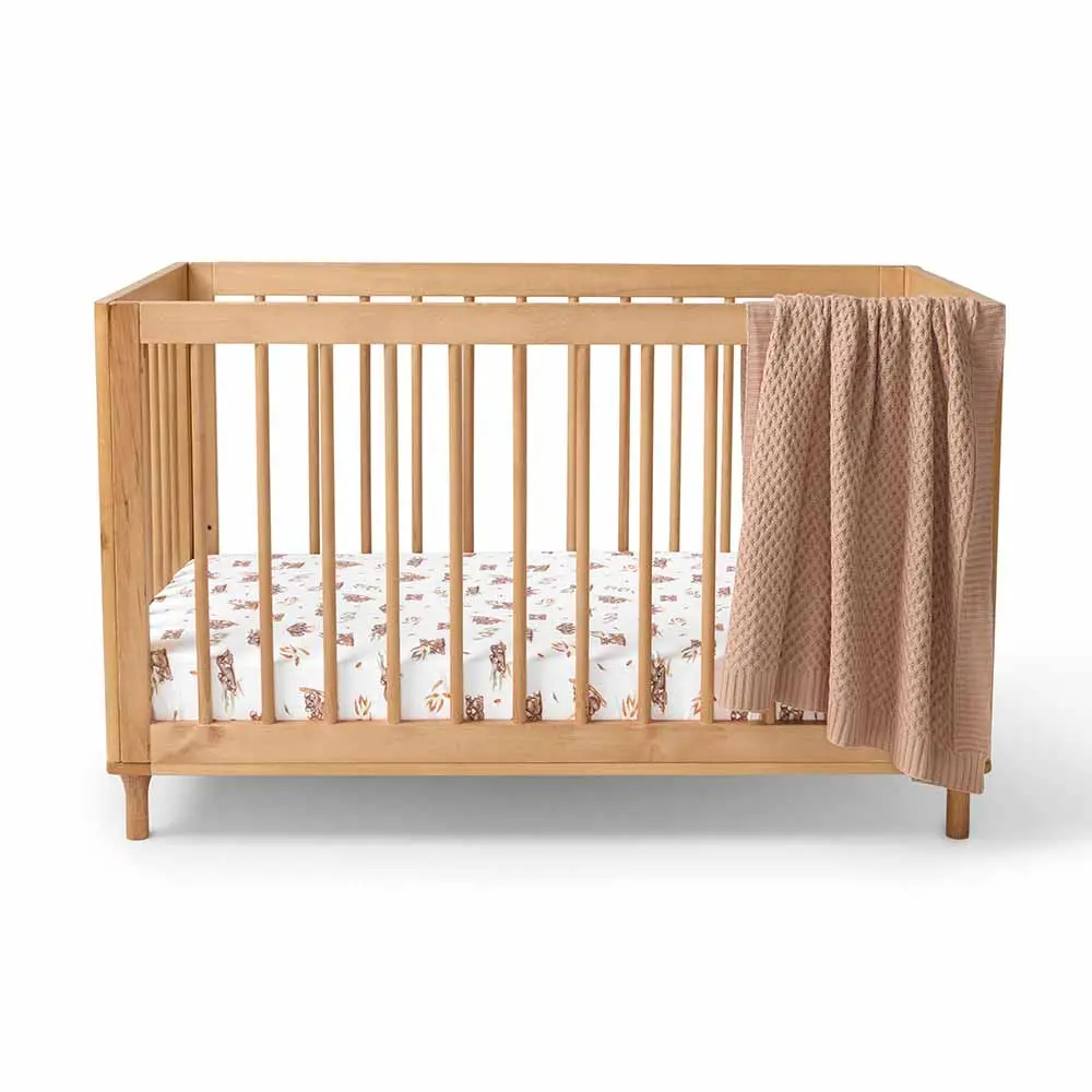 Fitted Cot Sheet - Koala 1