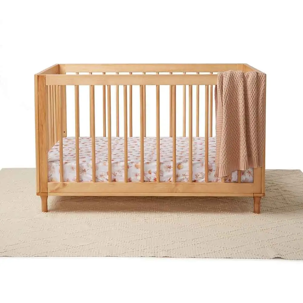 Fitted Cot Sheet - Paradise 1