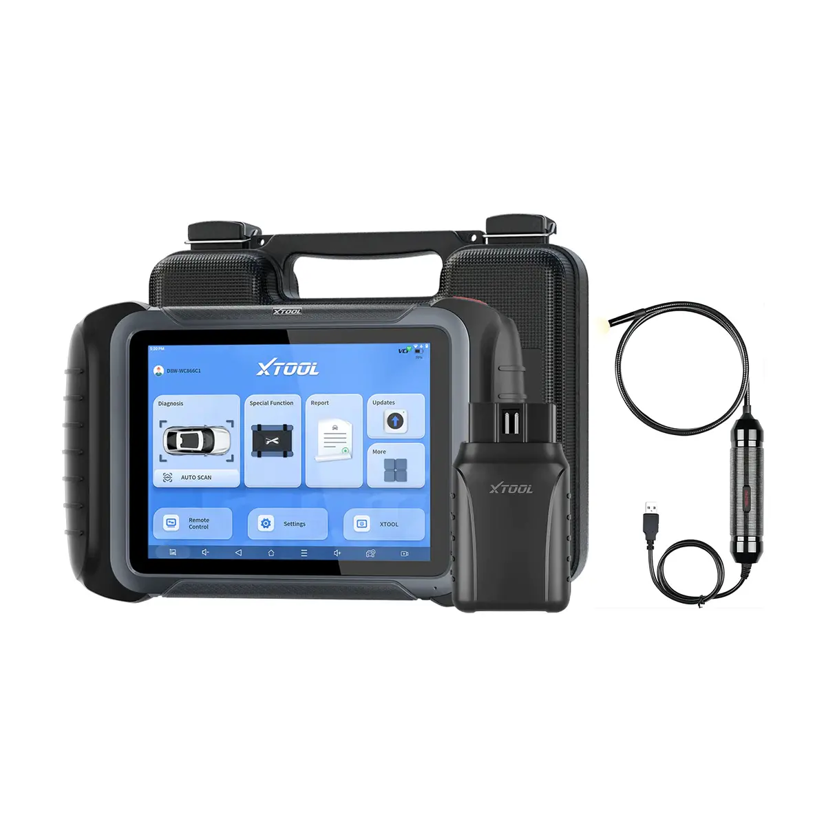 Xtool D8w Wireless Scan Tool With Topology, Ecu Coding, Key Programming, Odometer--Free Of Autel Maxivideo Mv105s Digital Inspection Camera 1