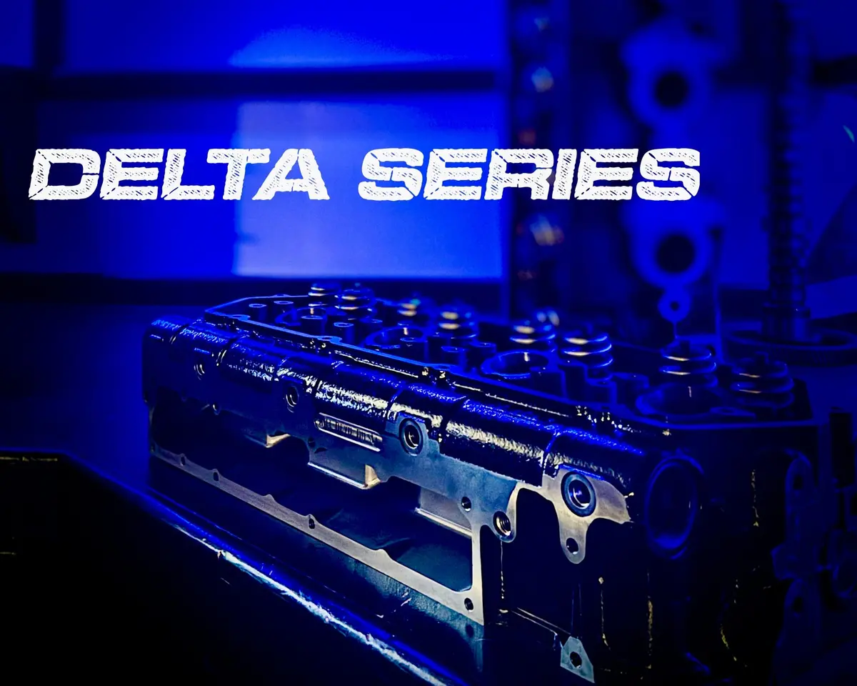 Delta Series Cnc Ported 7.3 Cylinder Heads 1