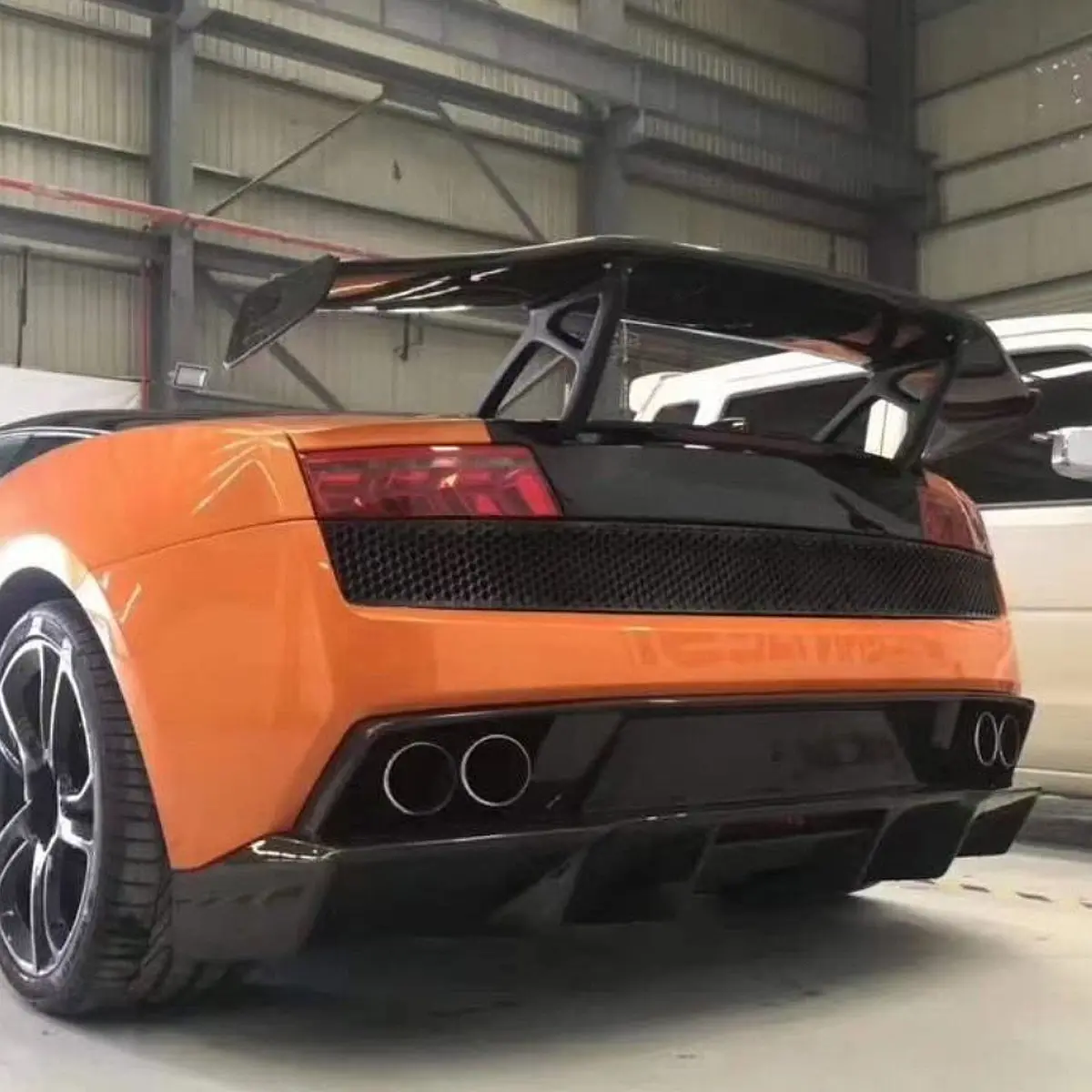 Dmc Style Carbon Fiber Diffuser For Lamborghini Gallardo Lp550 Lp560 Lp570 1