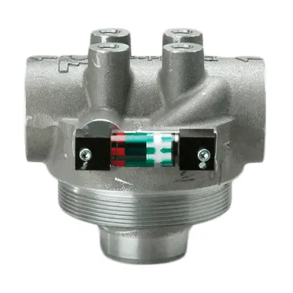 Donaldson Filter Head - Bulk Hp Head W/ Bypass, Sae-16 1