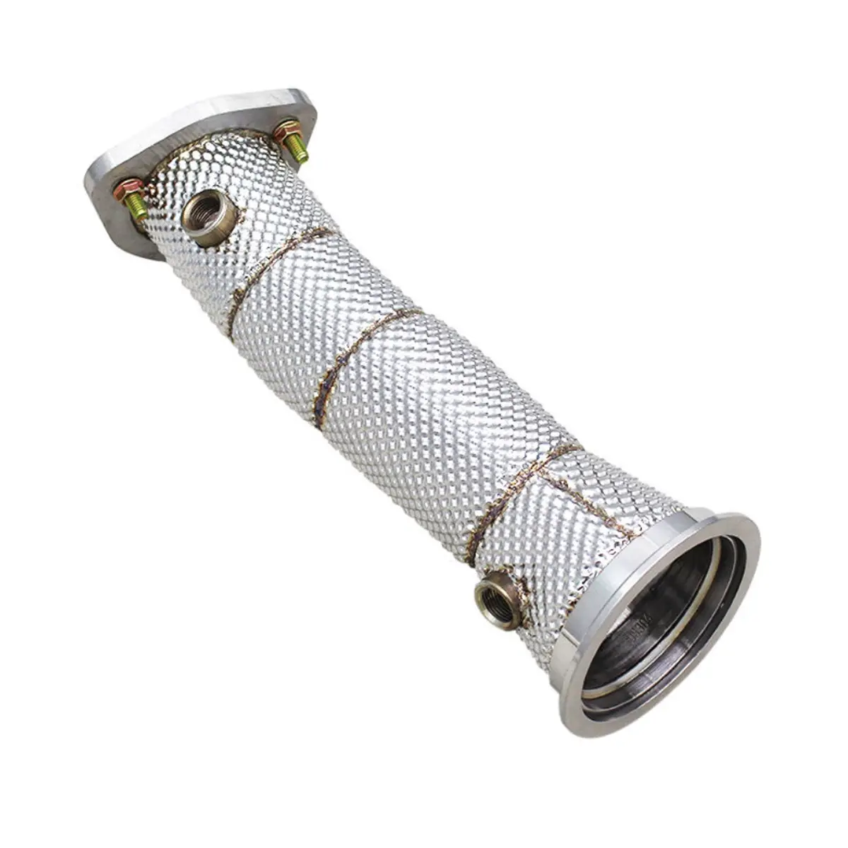 Straight Free Flow Stainless Steel Down Pipe For Porsche Macan Turbo 2.0 21-24 1
