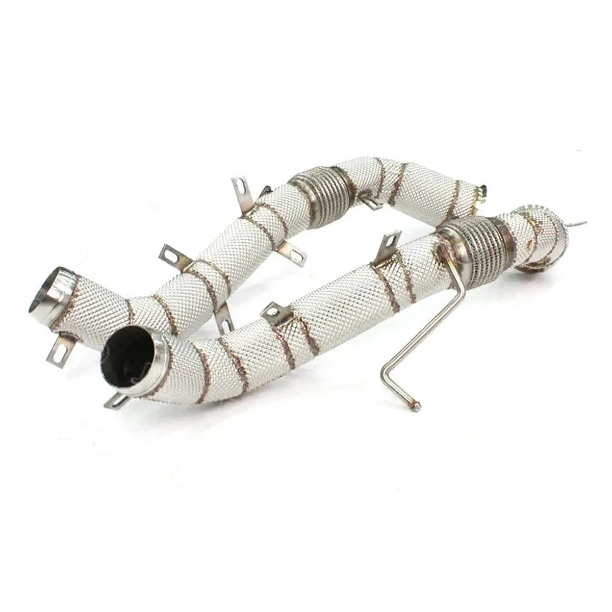 304 Stainless Performance Race Down Pipes For Mclaren 570S 570Gt 1