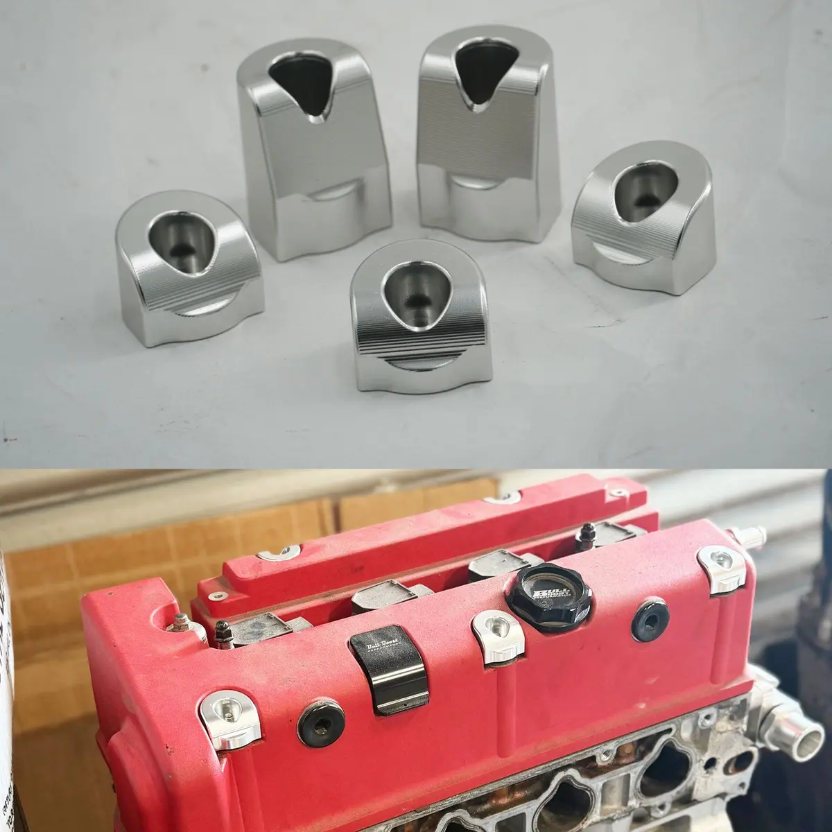 Billet K20 K24 Valve Cover Dress Up Hardware For Honda Acura Civic Dc2 Eg Ek Si 1