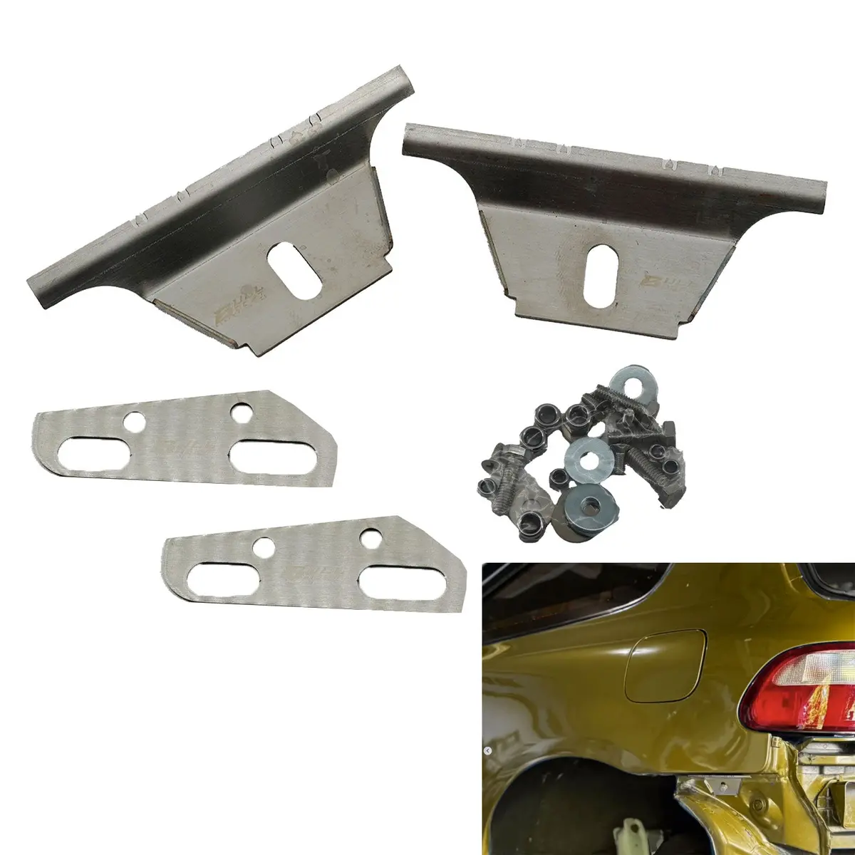 Bumper Lift Kit For Honda Civic Ek Eg Crx Gap Fix With Hardware Rear Hatch 1