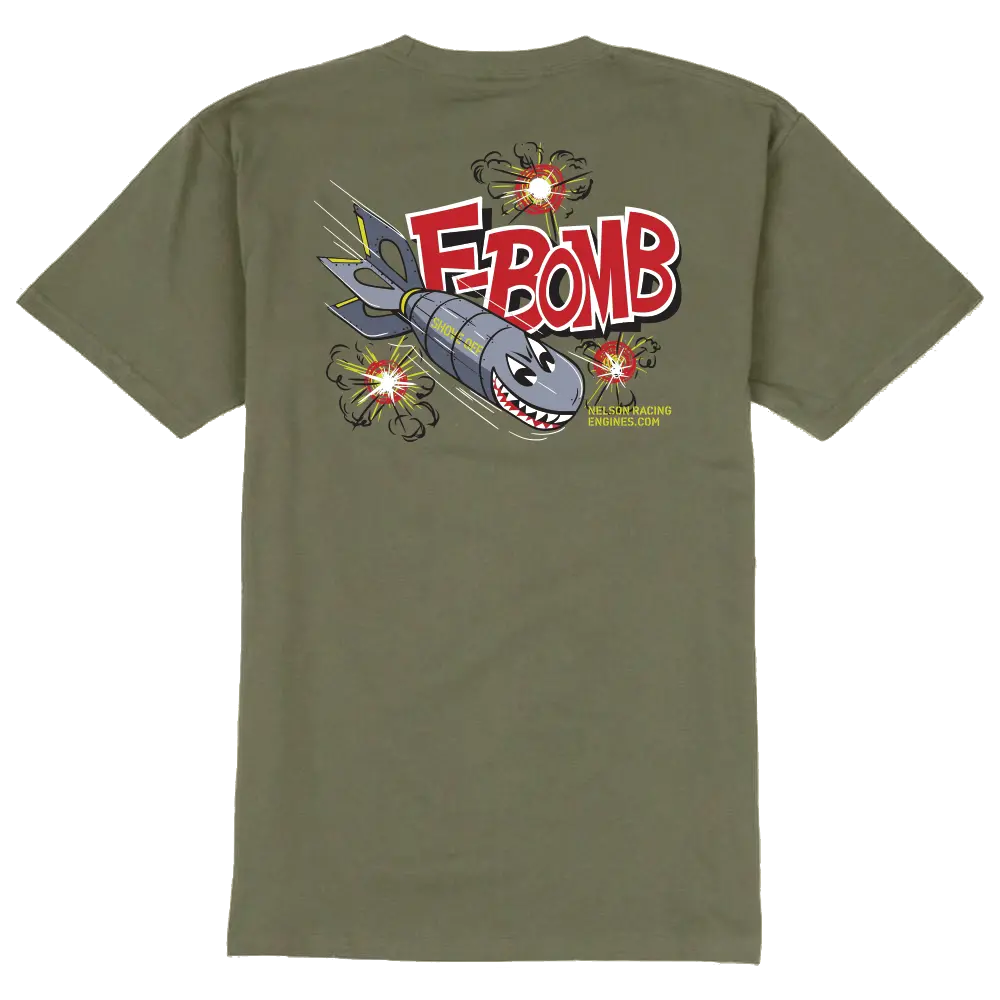 Nre "F-Bomb" Nose Art Tee 1