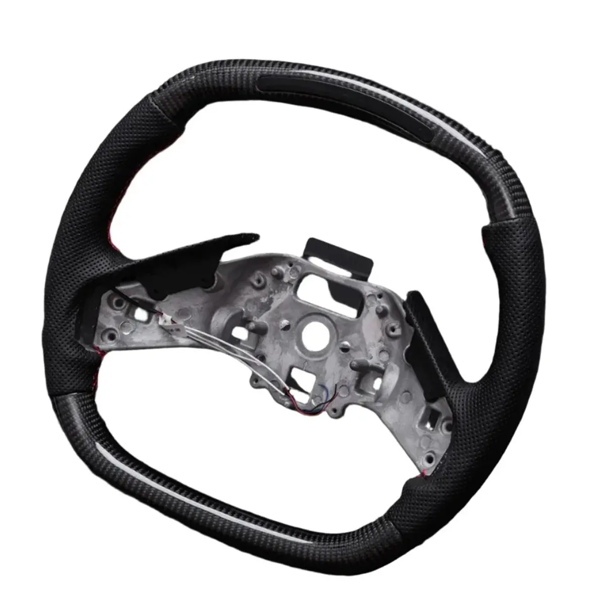 Oem Carbon Fiber Led Heated Steering Wheel For Chevrolet Corvette C8 Z51 Z06 1