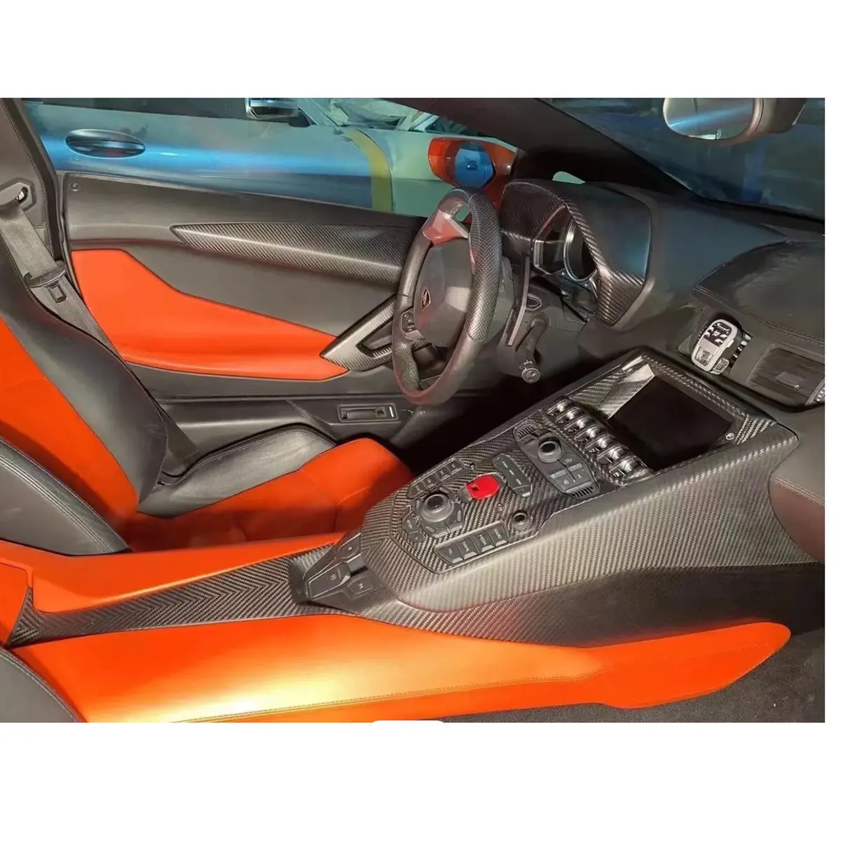 Dry Carbon Fiber Interior Trim For Lamborghini Aventador Lp700 Lp720 Lp750 1