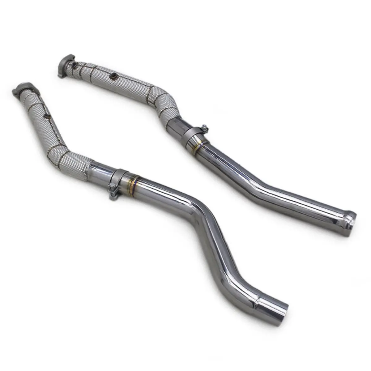 Catless Race Stainless Downpipe For Mercedes Benz Amg Gt63 W463 5.5T 1