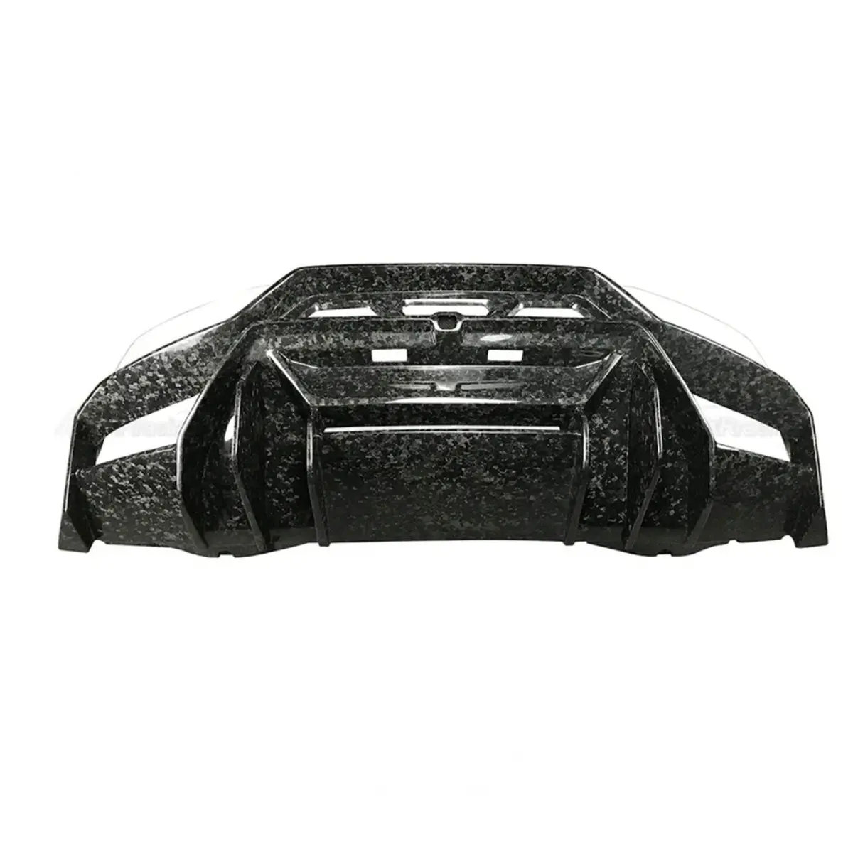 V Style Forged Carbon Fiber Rear Diffuser For Lamborghini Huracan Lp 610 1