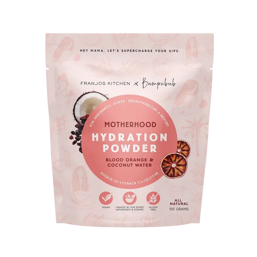 Motherhood Hydration Powder 150G - Blood Orange & Coconut 1
