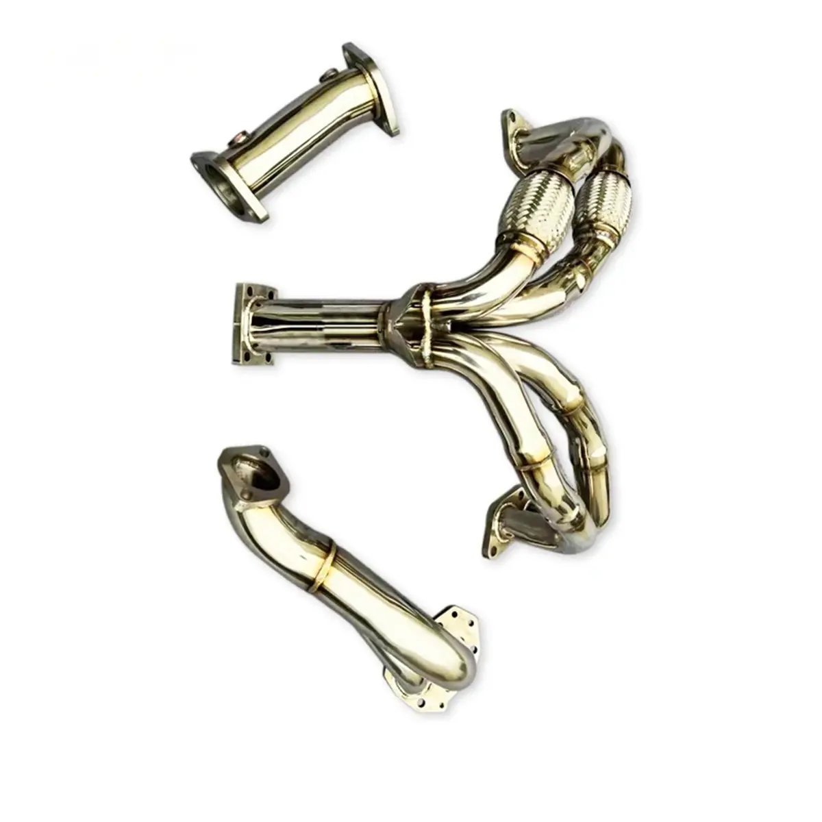 Stainless High Flow Exhaust Manifold Header For Subaru Brz Zc6 2.0L 1