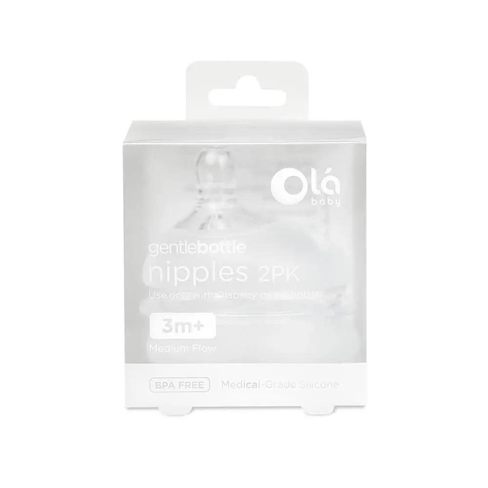 Teat 2 Pack - Medium Flow 3-6M 1