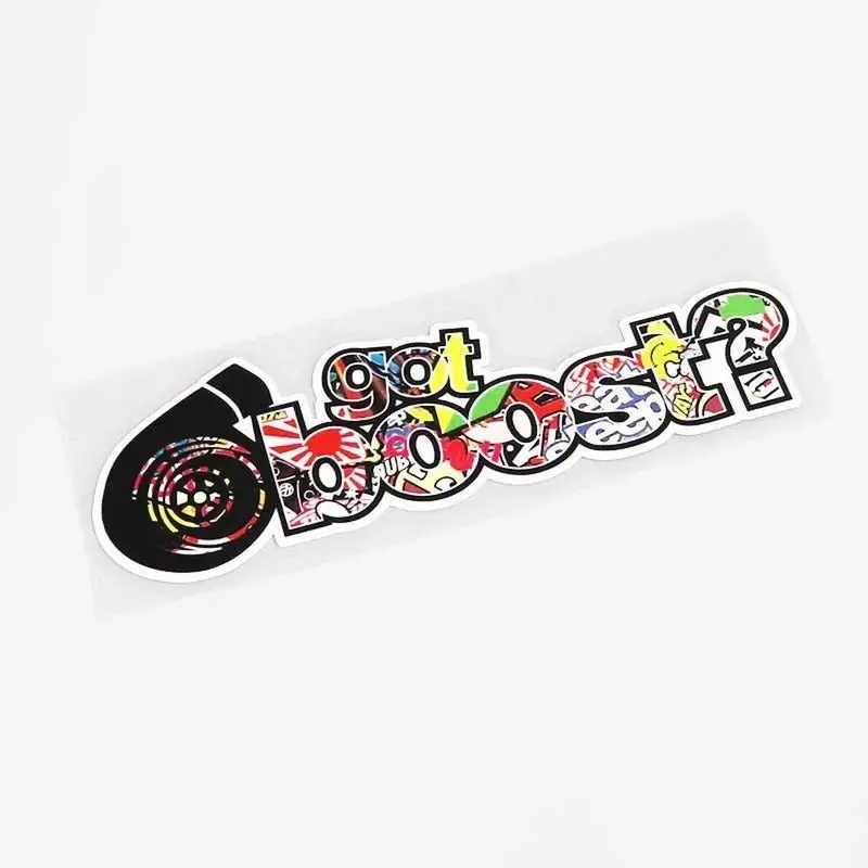 Got Boost? Stickers Bomb Turbo Decal Sticker 1