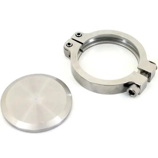 Plm Block Off Flange & Clamp For Tial 44Mm Mvr Wastegate Ewg 1