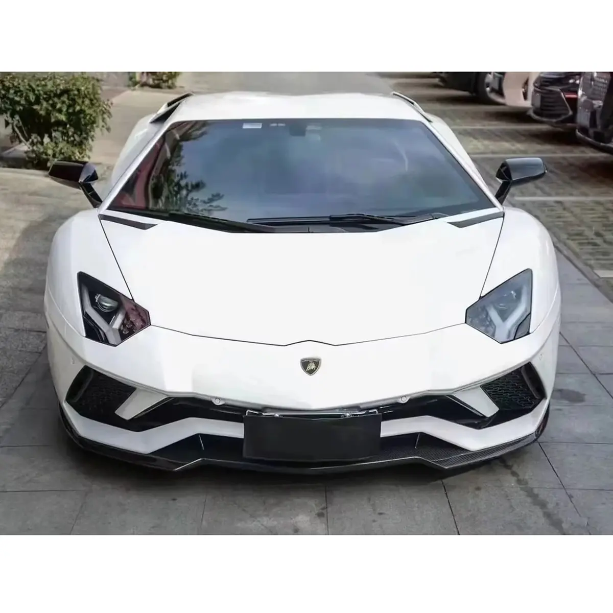 Prepreg Carbon Fiber Oem Style Aerodynamic Body Kit For Lamborghini Aventador S Lp740 1