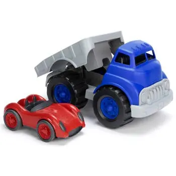 Flatbed With Red Race Car 1