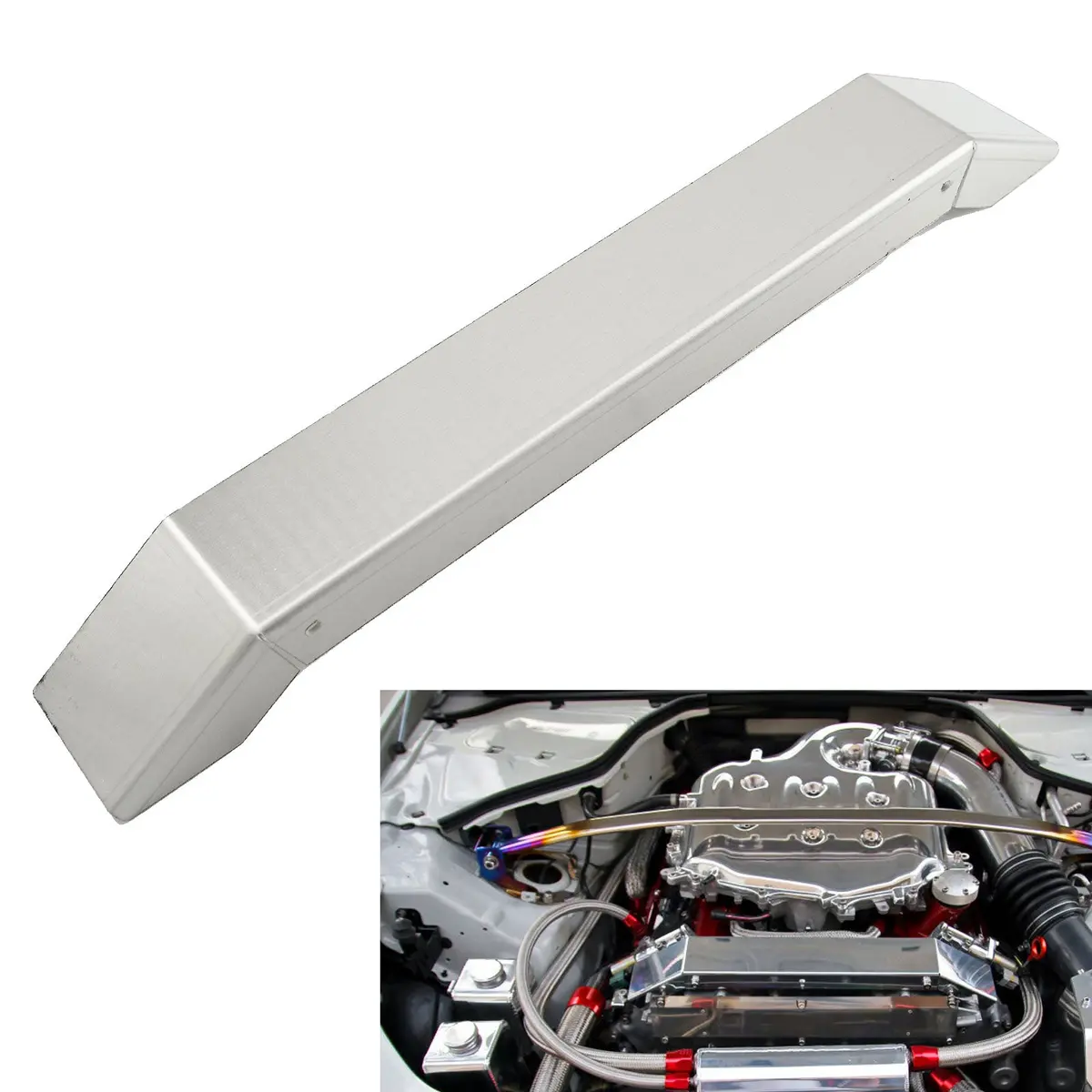 Aluminum Harness Cover For Rare Jdm Nissan 350Z Infiniti G35 Vq35 Fairlady Z33 1
