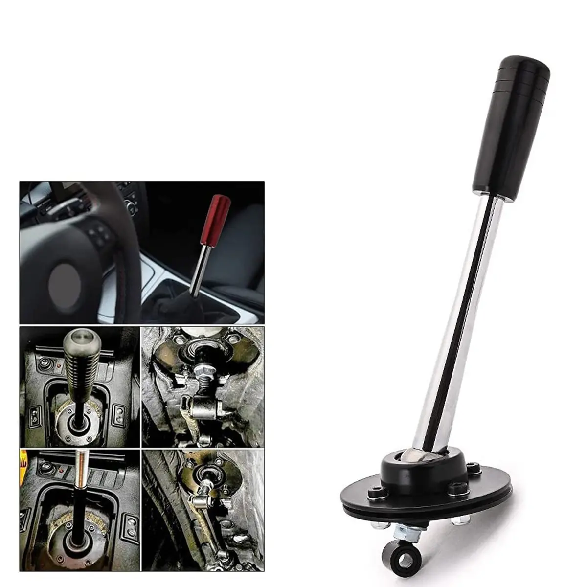 Billet Adjustable Short Shifter Lever Knob Fit Bmw 85-10 E30 E36 E46 E34 E39 Z3 1